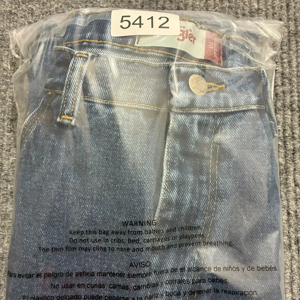 Genuine‎ Wrangler Mens Jeans Size 36x32 Blue Denim Regular Fit Cotton Vintage